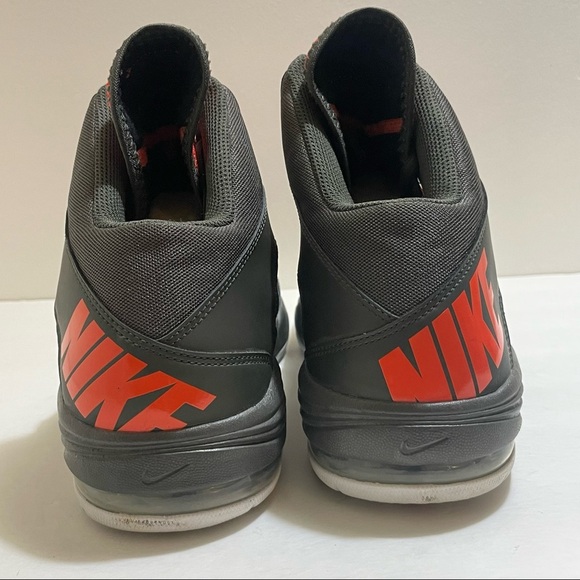 Nike Air Max Stutter Step gray orange basketball sneakers shoes size 12.5 - Picture 6 of 16